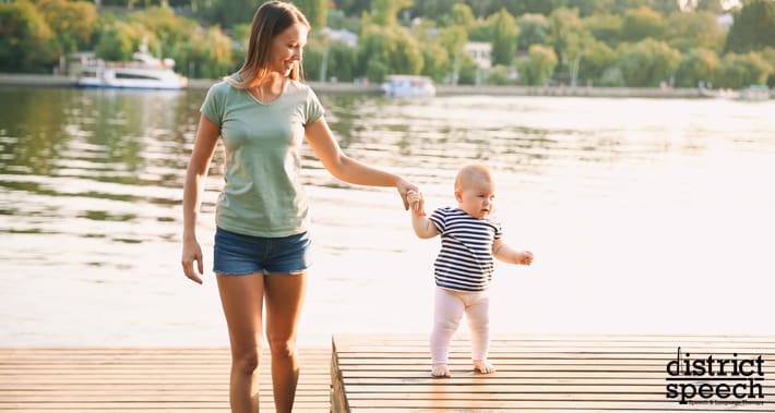 how parents can help teach their baby to walk | District Speech And Language Therapy | Washington D.C. And Arlington VA