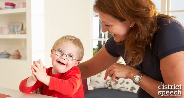 What Does A Speech Therapist Do For Children With Down Syndrome | District Speech & Language Therapy | Washington D.C. & Arlington VA