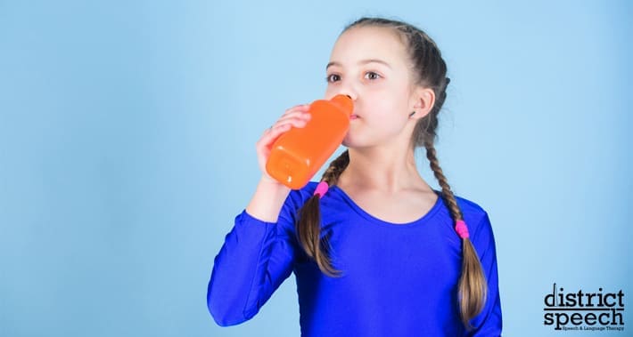 Staying hydrated can help keep your speech a little clearer. | District Speech & Language Therapy | Washington D.C. & Arlington VA